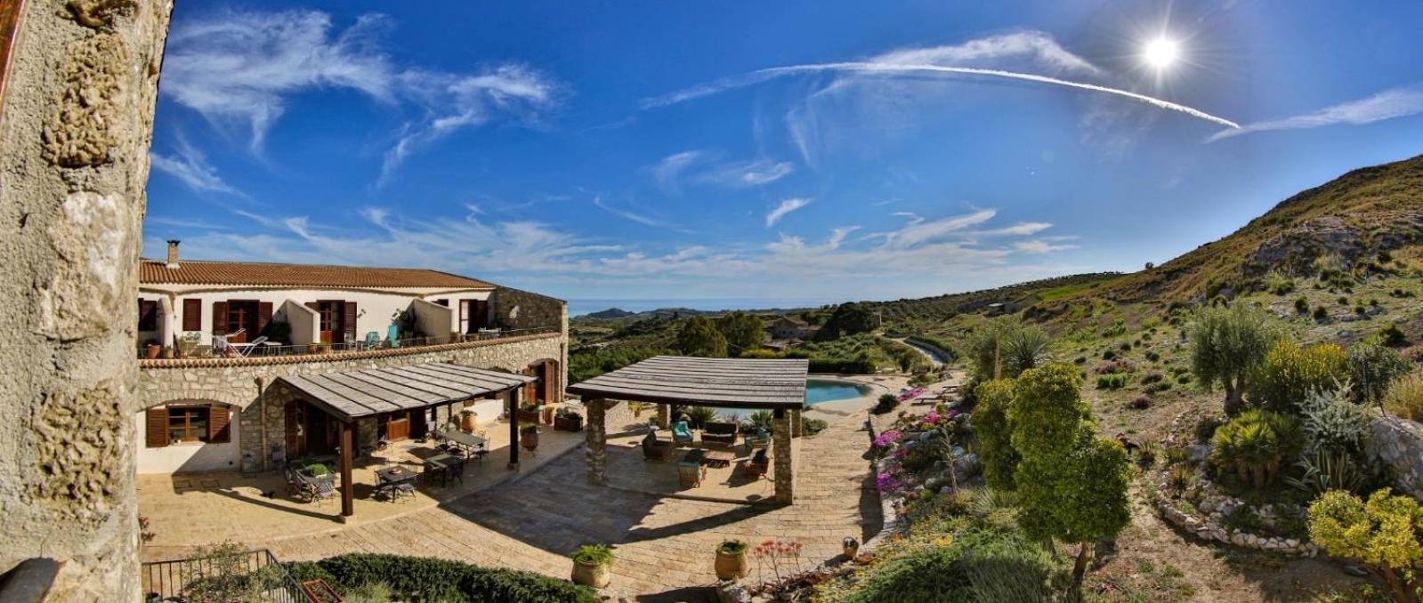 Agriturismo Casa Balata Realmonte Bagian luar foto